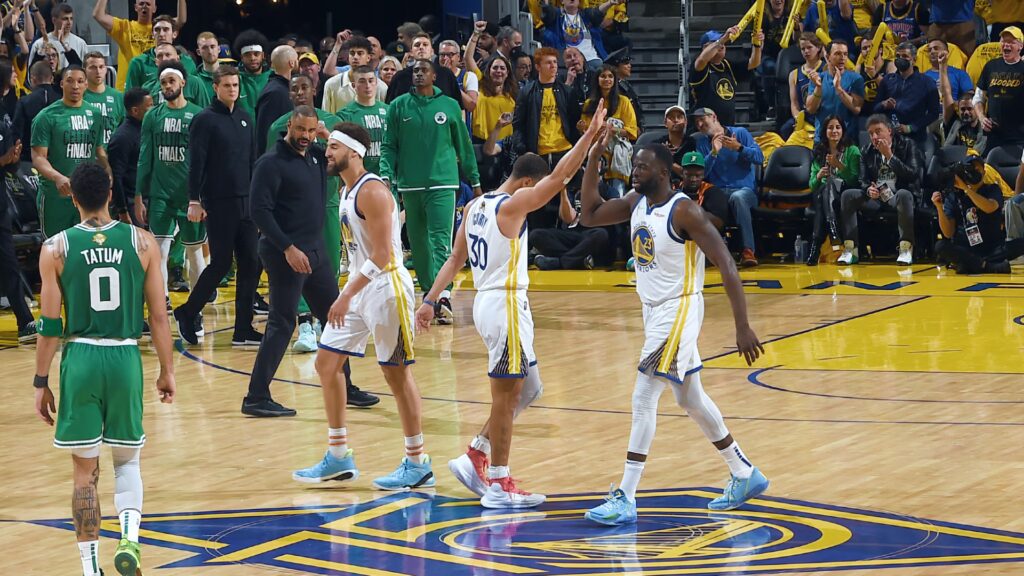 warriors celebration game 2