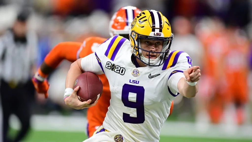 LSU QBs: A Look at the Past, Present, and Future 12 Burrow BG1 3934