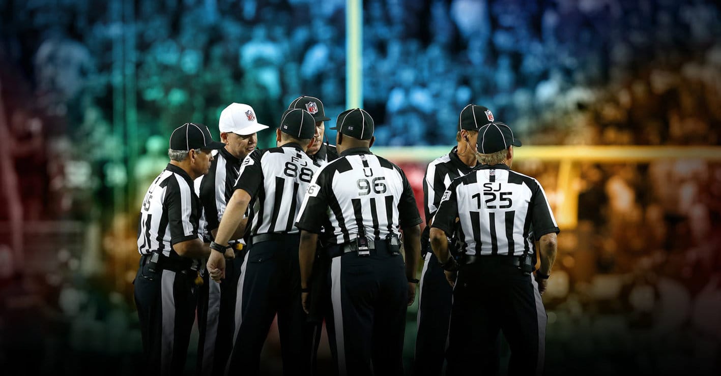 Why Do NFL Referees Have Letters on Their Uniforms? 1 referee letters