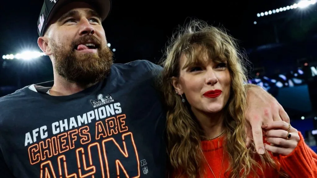 Super Bowl Ad Prices Soar: What to Expect for Super Bowl LIX 19 240207213646 travis kelce and taylor swift