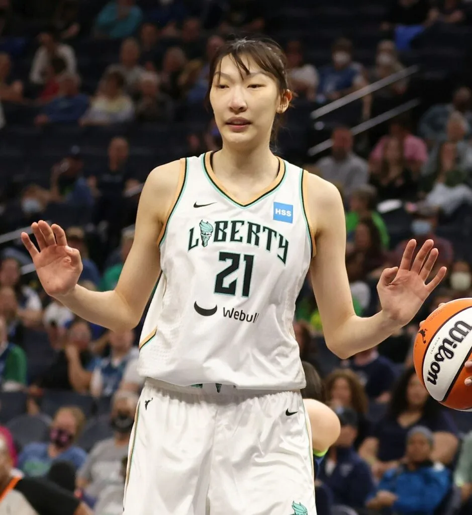 10 Tallest Players in WNBA History and Today’s Game 15 Han Xu 2022 cropped