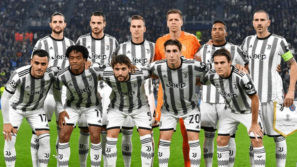 Juventus Line Up