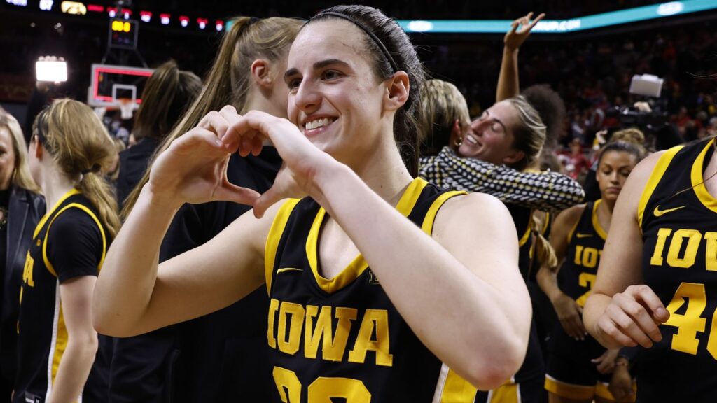 Caitlin Clark Iowa Jersey Retired