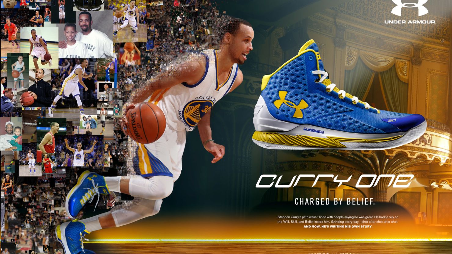 The face of Under Armour's basketball shoe: Steph Curry | CNN Business