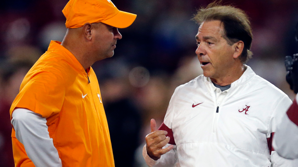How do Sports Betting Companies Make Money? 2 jeremy pruitt nick saban usatsi