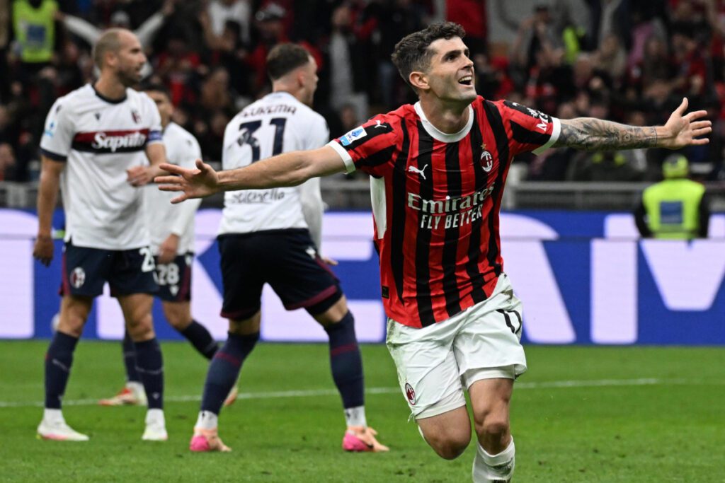Who Are the Top 5 American Players at the 2026 World Cup? 2 Christian Pulisic Milan Bologna celebrate