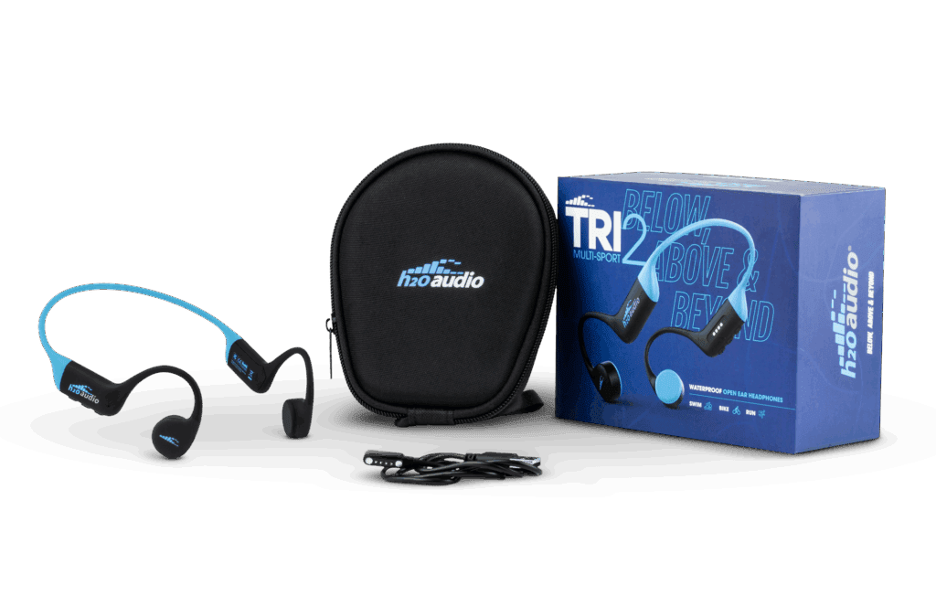 H2O Audio RIPT and TRI 2 Review: Game-Changing Headphones for Active Lifestyles 2 H2O TRI 2 Multisport Blue FullPackage v1 resize