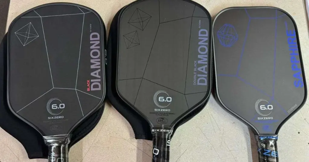 Best Pickleball Paddles 2025: Beginner-to-Pro Buying Guide 9 Six Zero Double Black Diamond review